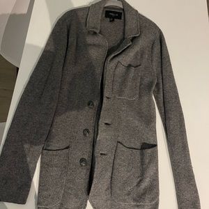 Wool Business Cardigan